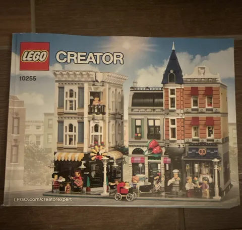LEGO Creator Assembly Square 10255 Instruction Manual Booklet Only - Illustrated