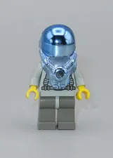 LEGO Space BB Astronaut Chrome helmet minifigure LOM  Life on Mars 7315