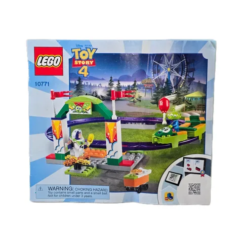 INSTRUCTION Book LEGO 10771 - Toy Story 4 - Carnival Thrill Coaster Manual ONLY