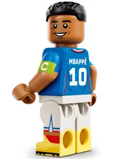 NEW Lego Kylian Mbappe Minifigure 43013 Real Madrid France FIFA World Cup