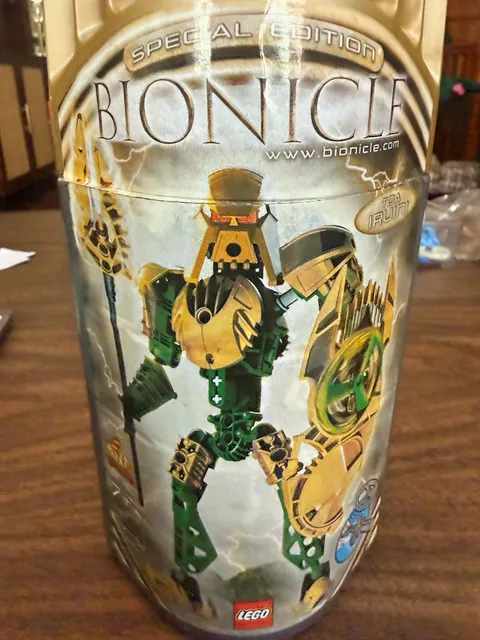 LEGO BIONICLE Toa Iruini 8762 Special Edition canister complete