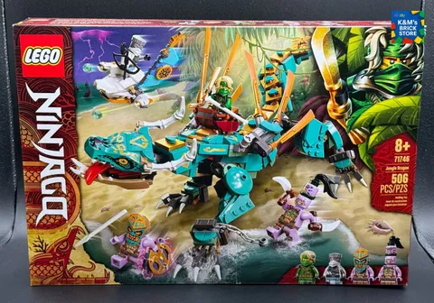 NEW SEALED Lego Ninjago The Island Jungle Dragon 71746
