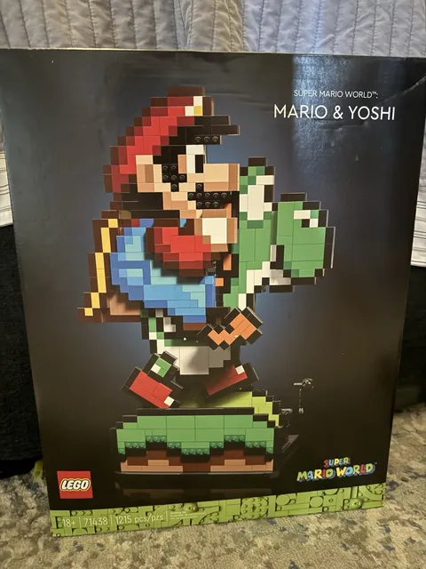 LEGO Super Mario: Super Mario World: Mario & Yoshi (71438) New Sealed