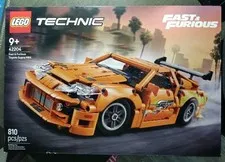 FACTORY SEALED LEGO TECHNIC SET FAST & FURIOUS TOYOTA SUPRA MK4 810 PIECES 42204