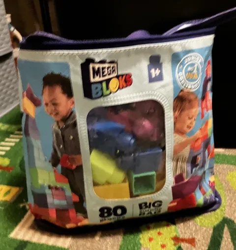 LEGO Mega 80/80, Plus Custom Printed Faces.