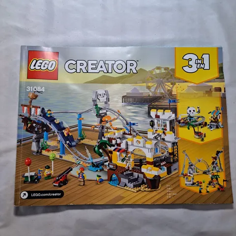 Lego Creator 3in1 Instruction Manual Only 31084 Directions