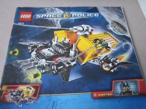 Lego Building Instructions Instruction 5972 Space Police