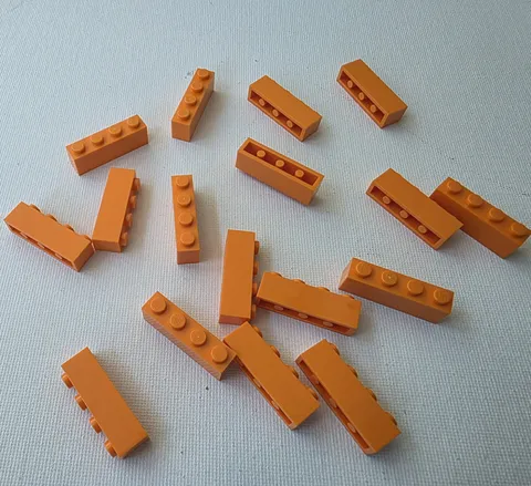 NEW LEGO 17X 1X4 BRICK #3010.
