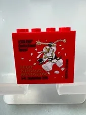 Lego Collectible Brick Custom Brick 2x4x3 Red Ninjago Roadshow 2015