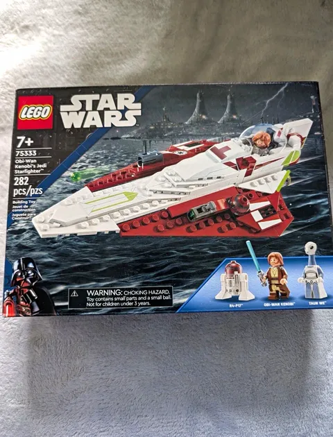 *RETIRED* LEGO Star Wars 75333 Obi-Wan Kenobi's Jedi Starfighter pristine cond.