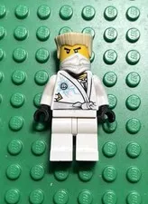 LEGO Minifigure Zane Techno Robe njo0099 Ninjago Rebooted 70726 2014 SCUFFED