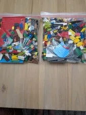 Bulk LEGO Lot 3 Lbs.(2 Bags) Misc. Legos And Figures