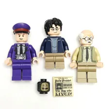 Lego Knight Bus Minifigures Harry Potter Ernie Prang Stanley Shunpike & Earl
