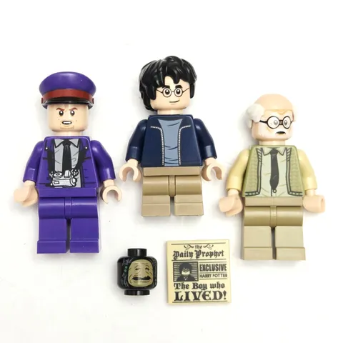Lego Knight Bus Minifigures Harry Potter Ernie Prang Stanley Shunpike & Earl