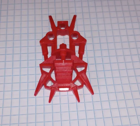 1 Bionicle Genuine Lego 53542 in  Red Foot Toa Inika Clawed Retired  WYSIWYG IRL