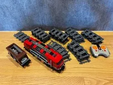 LEGO City Heavy-Haul Train 60098 In 2015 Used Retired As Is