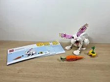 Lego Creator 3 in 1 White Rabbit Cockatoo Parrot Seal 31133 Spring Easter