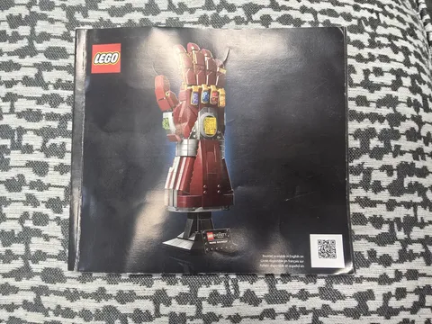 LEGO Super Heroes: Nano Gauntlet (76223) - Manual Only!