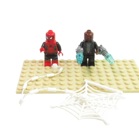 LEGO Spiderman Minifigures Marvel Super Heroes 76184 McFury & Spiderman w/Web