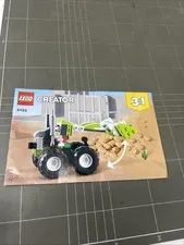 VINTAGE TOY LEGO MANUAL INSTRUCTIONS BOOKLET ART CREATOR 31123