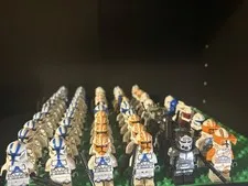 LEGO Star Wars Clone Trooper Mini figure Lot (50+)