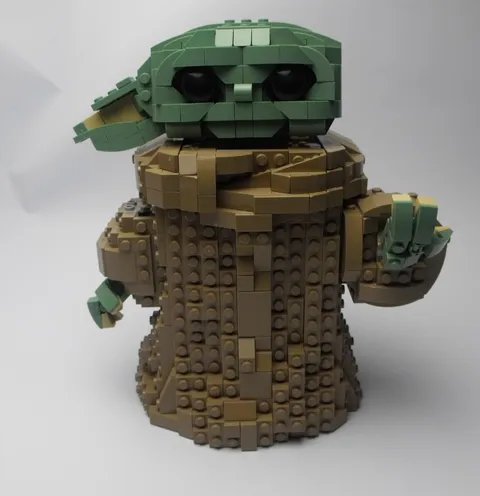 lego star wars 7538 the child baby yoda missing parts 