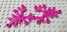 LEGO Lot of 2 Magenta 6x5 Elves Friends Plant Tree Leaves