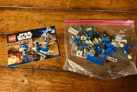 100% Complete LEGO Star Wars 7914 Mandalorian Battle w/ Manual