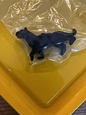Black Panther Figurine - Black Plastic Animal Figure, Animals & Dinosaurs Theme
