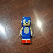 Lego Dimensions Sonic the Hedgehog Minifig ONLY - No Disc - From Set #71244
