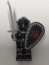 LEGO Minifigures Series 7 Evil Knight Minifigure w/ Sword & Shield #46