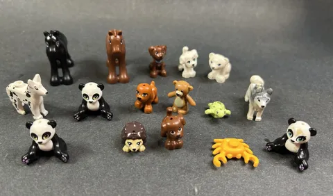 Lego Animal Pets Lot Horse Dog Turtle