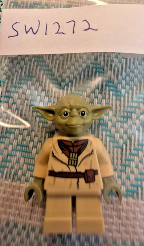 LEGO Star Wars Jedi Minifigure Lot 9 Yoda sw1272 Mace Windu Barriss Offee