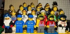 LEGO Minifigure Lot Set Bulk Sale Town - Res-Q Space Port Car