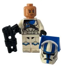 LEGO Star Wars 501st Clone Wars Trooper New Minifigure w/Blaster sw1246 75345
