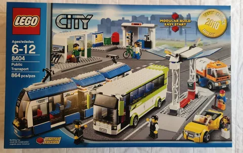 LEGO City #8404 City Public Transport New in Sealed Box 2010