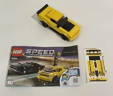 Lego 75893 2018 Dodge Challenger SRT Demon with Instructions Complete Car