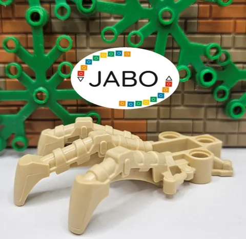 (S18/10/6) LEGO Bionicle 53562 Piraka Foot Foot Clawed Tan