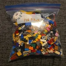 Miscellaneous Bag Of Lego Pieces 2lb 9.7oz