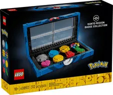LEGO Pokemon 40892 Kanto Region Badge Collection Set NEW SEALED