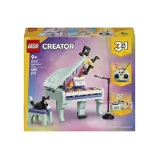LEGO Creator 3in1 31392 Music Decor Piano and Cat Building Set