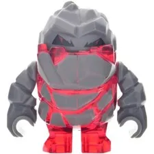 Lego Power Miners/Rock Monster Minifigures Brains Meltrox 8961 New