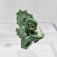 LEGO Atlantis Baracuda Guardian Green Fish Minifigure 7985 7978 Angler Attack 2"