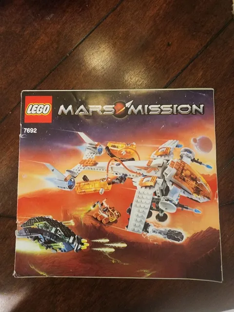 Lego Mars Mission MX-71 Recon Dropship (7692) - instruction booklet only
