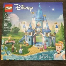 Lego Disney Princess Cinderella and Prince Charming's Castle 43206 *BRAND NEW*