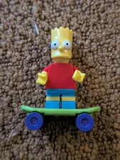 LEGO Bart Simpson Minifigure with Skateboard The Simpsons Series 1 (71005)