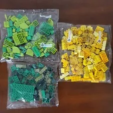 LEGO Sealed Bag of Lime, Green and Yellow Bricks Building Block Pieces
