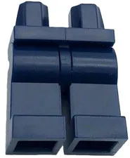 Lego New Dark Blue Minifigure LEGS Jeans Pants Plain Body Part 970c00 D480