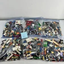 LEGO Bulk Lot of 6 Pounds Bricks Parts and Pieces Genuine Lego Assortment