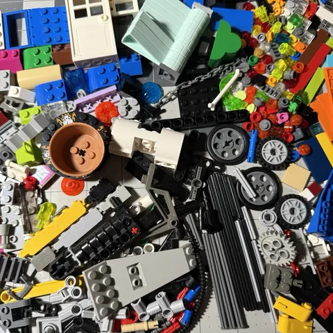 Genuine LEGO Miscellaneous Lot Pre-owned No Blocks